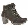 Botas mujer 3231 café nobuk