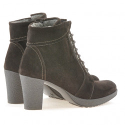 Botas mujer 3231 café nobuk