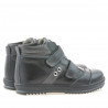 Botas para niños 3207 negro+gris