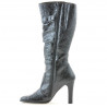Botas de mujer 008-2 charol negro