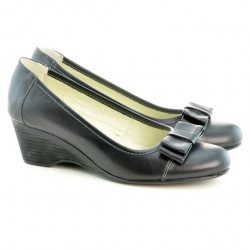 Zapatos casuales / elegantes de mujer 636-1 negro