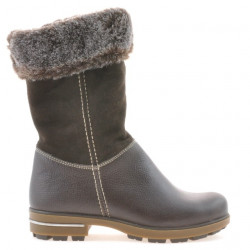 Botas para niños 3202 biz café