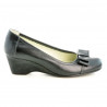 Zapatos casuales / elegantes de mujer 636-1 negro
