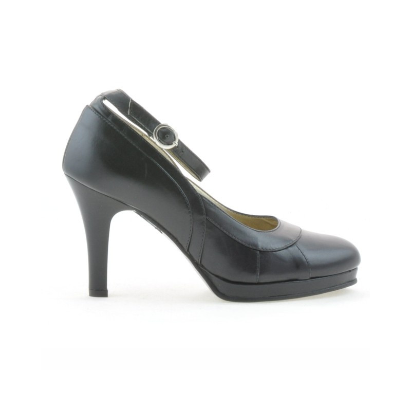 Zapatos elegantes de mujer 1066 negro