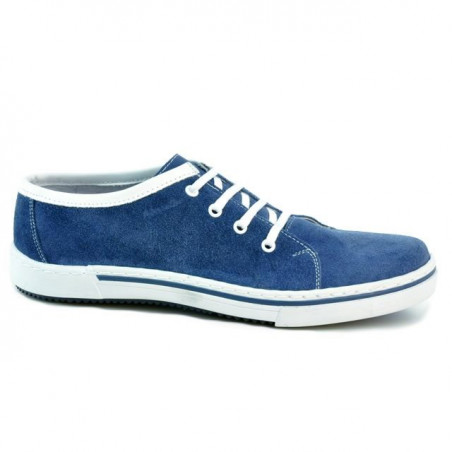 Zapatos casuales / deportivos para hombre 722 índigo de terciopelo