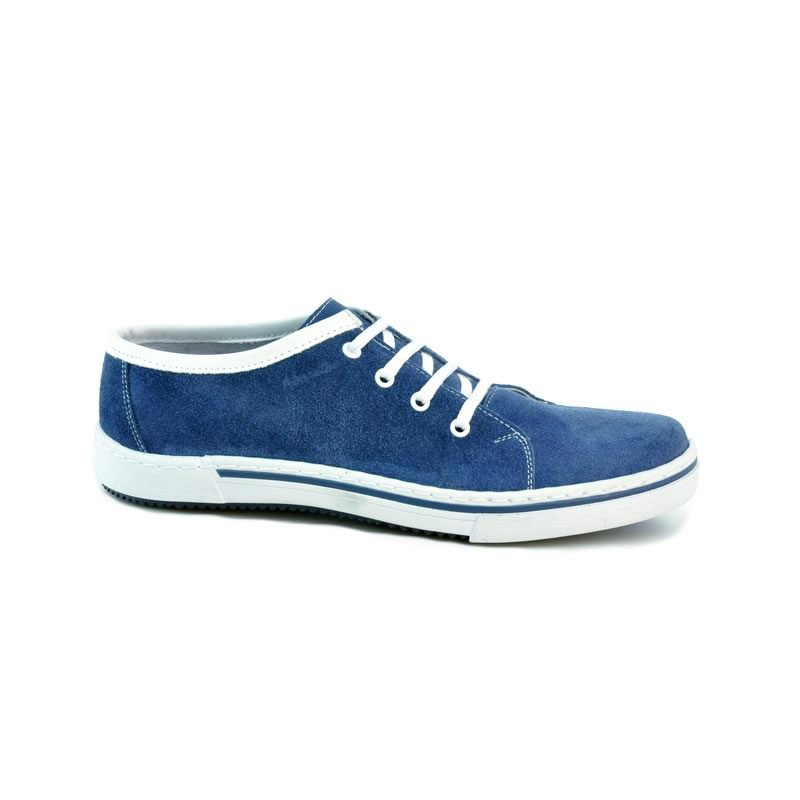 Zapatos casuales / deportivos para hombre 722 índigo de terciopelo