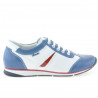 Zapatillas deportivas mujer 196 índigo+blanco