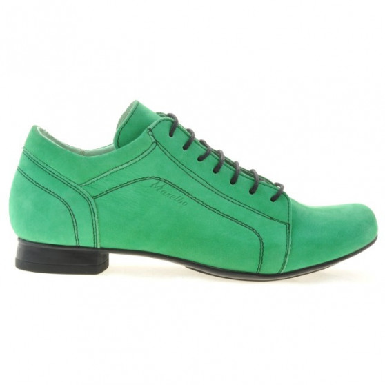 Zapatos casuales de mujer 645 bufo verde