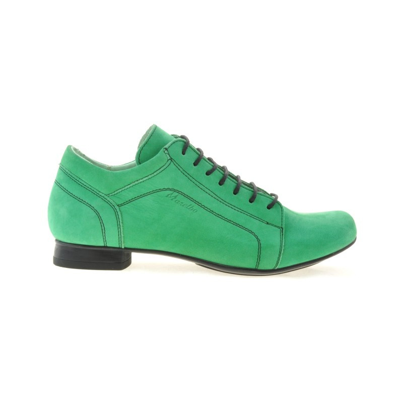Zapatos casuales de mujer 645 bufo verde