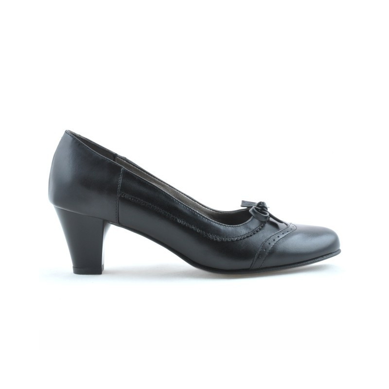 Zapatos elegantes de mujer 1068 negro