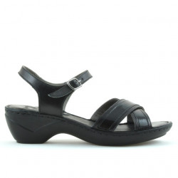 Sandalias de mujer 501 negro combinado