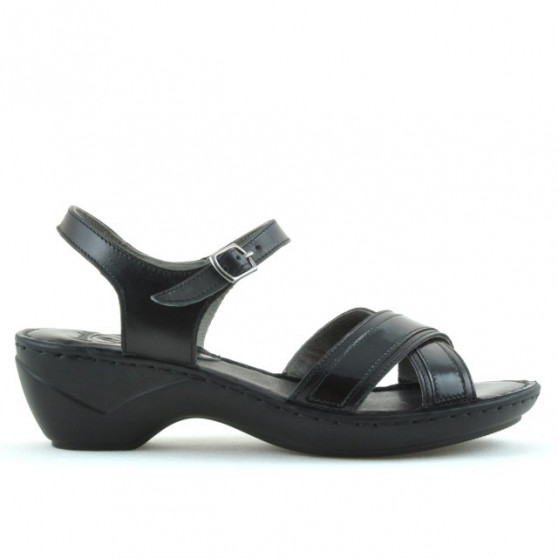 Sandalias de mujer 501 negro combinado
