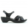 Sandalias de mujer 501 negro combinado