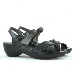Sandalias de mujer 501 negro combinado