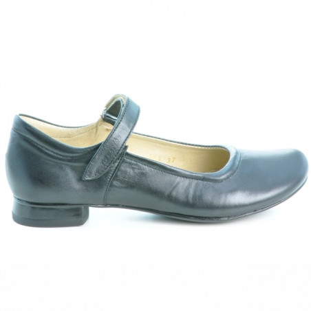 Zapatos casuales mujer 644 negro