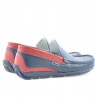 Mocasines adolescentes 395 índigo+rojo