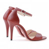 Sandalias mujer 1238 rojo