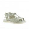 Sandalias para niños pequeños 53c charol beige
