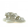 Sandalias para niños pequeños 53c charol beige