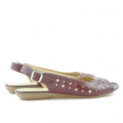 Sandalias mujer 5020 burdeos