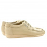 Mocasines hombre 818p beige perforado