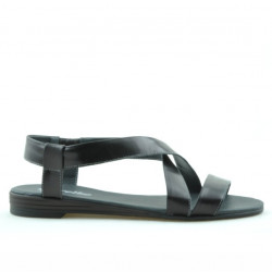 Sandalias mujer 5010 charol negro