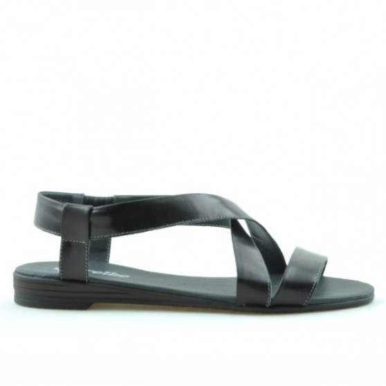 Sandalias mujer 5010 charol negro