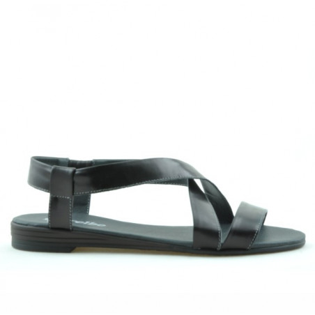 Sandalias mujer 5010 charol negro