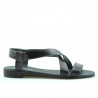 Sandalias mujer 5010 charol negro