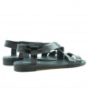 Sandalias mujer 5010 charol negro