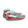 Zapatos para niños pequeños 17c charol rojo