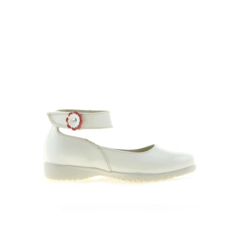 Zapatos para niños pequeños 17c charol beige