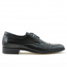 Zapatos elegantes de hombre 785 charol negro