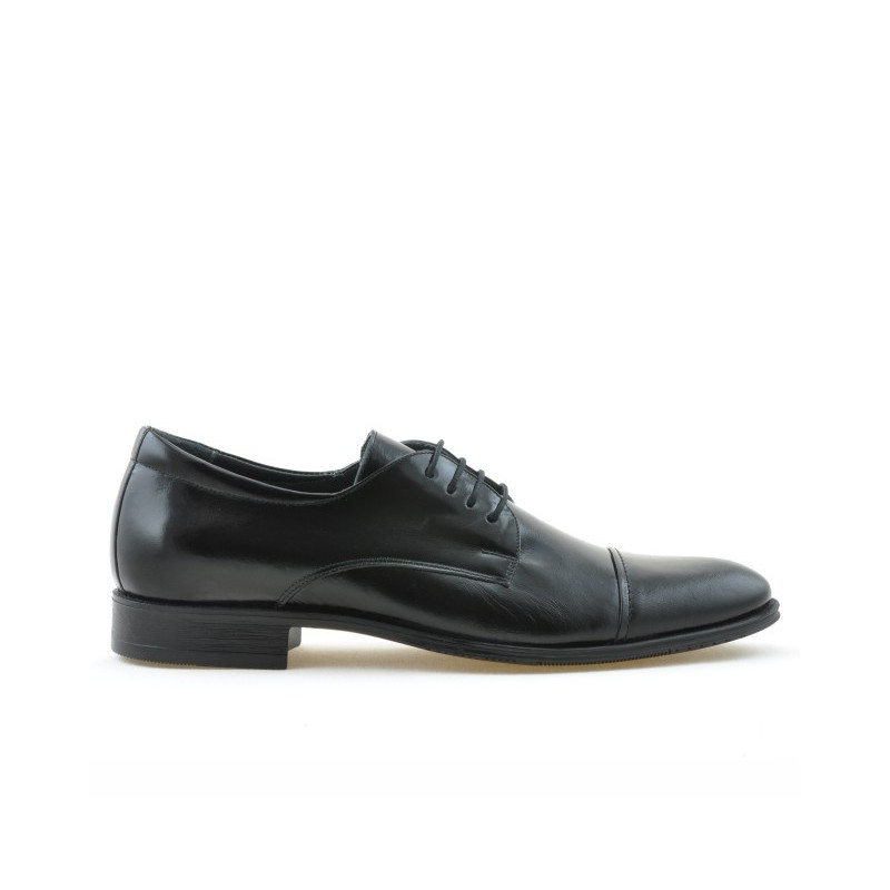 Zapatos elegantes de hombre 785 charol negro