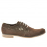 Zapatos casuales / elegantes para hombre 730 café ante