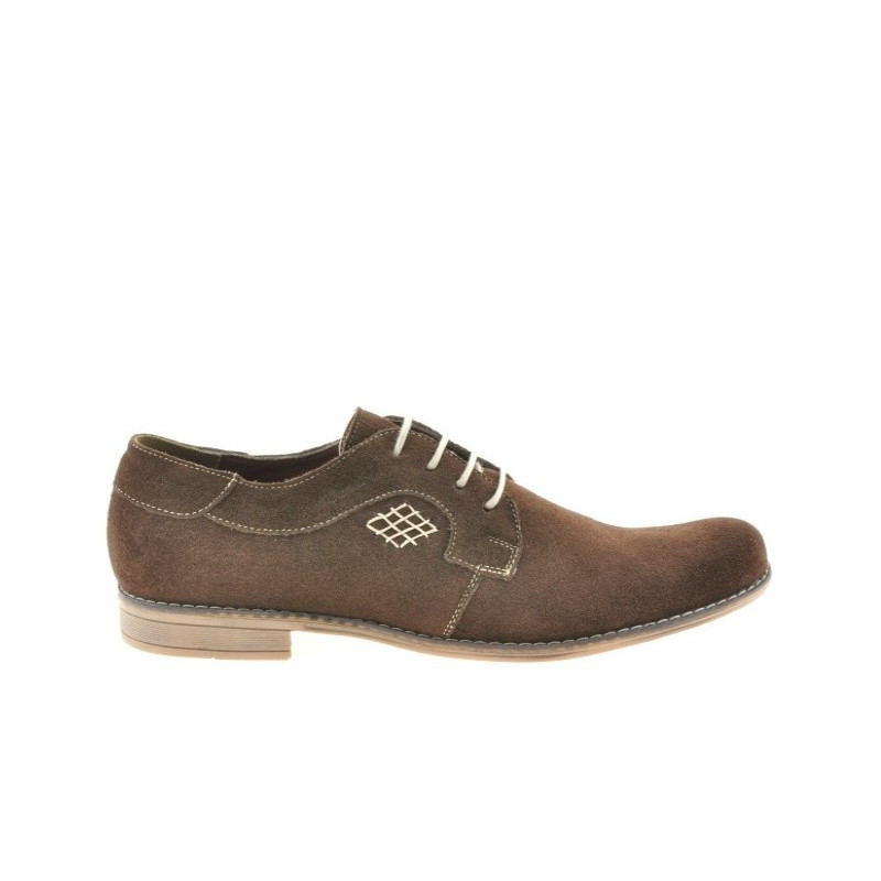 Zapatos casuales / elegantes para hombre 730 café ante