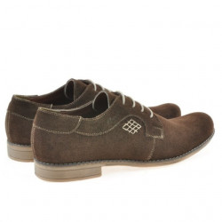 Zapatos casuales / elegantes para hombre 730 café ante