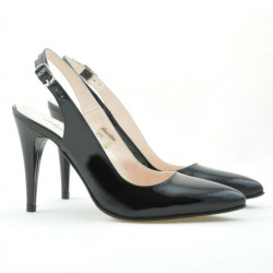 Sandalias de mujer 1249 charol negro