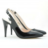 Sandalias de mujer 1249 charol negro