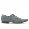 Zapatos elegantes para hombre 786 gris ante