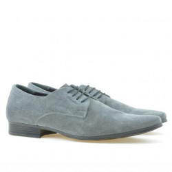 Zapatos elegantes para hombre 786 gris ante