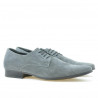 Zapatos elegantes para hombre 786 gris ante