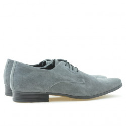 Zapatos elegantes para hombre 786 gris ante
