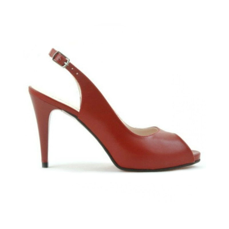 Sandalias de dama 1250 rojo