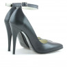 Zapatos elegantes de mujer 1247 negro