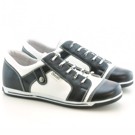 Zapatillas deportivas para mujer 143-1 negro+blanco