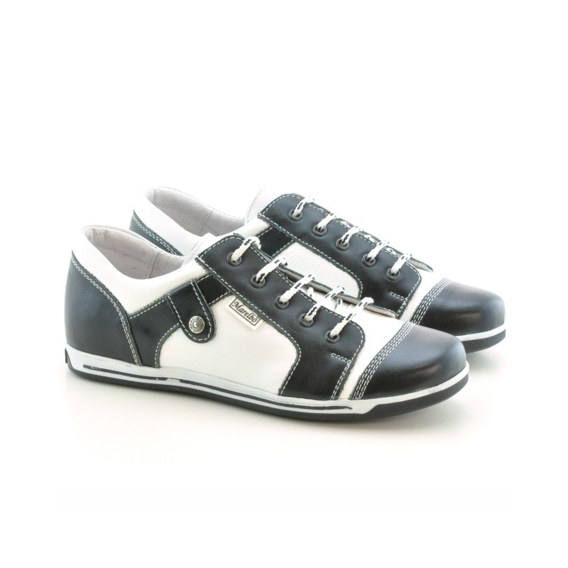 Zapatillas deportivas para mujer 143-1 negro+blanco