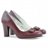 Zapatos elegantes de mujer 1245 granate