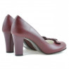 Zapatos elegantes de mujer 1245 granate