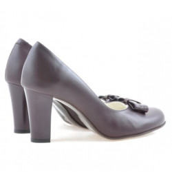 Zapatos elegantes de mujer 1245 burdeos